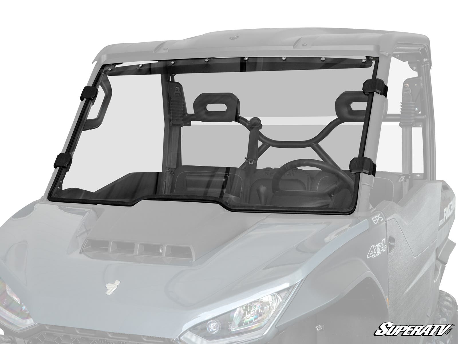 Photo of SuperATV Segway Fugleman UT10 Scratch-Resistant Full Windshield by SuperATV - Premium Windshields for UTVs / Side by Sides
