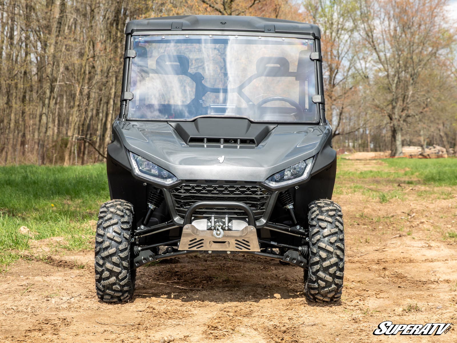 Photo of SuperATV Segway Fugleman UT10 Scratch-Resistant Full Windshield by SuperATV - Premium Windshields for UTVs / Side by Sides