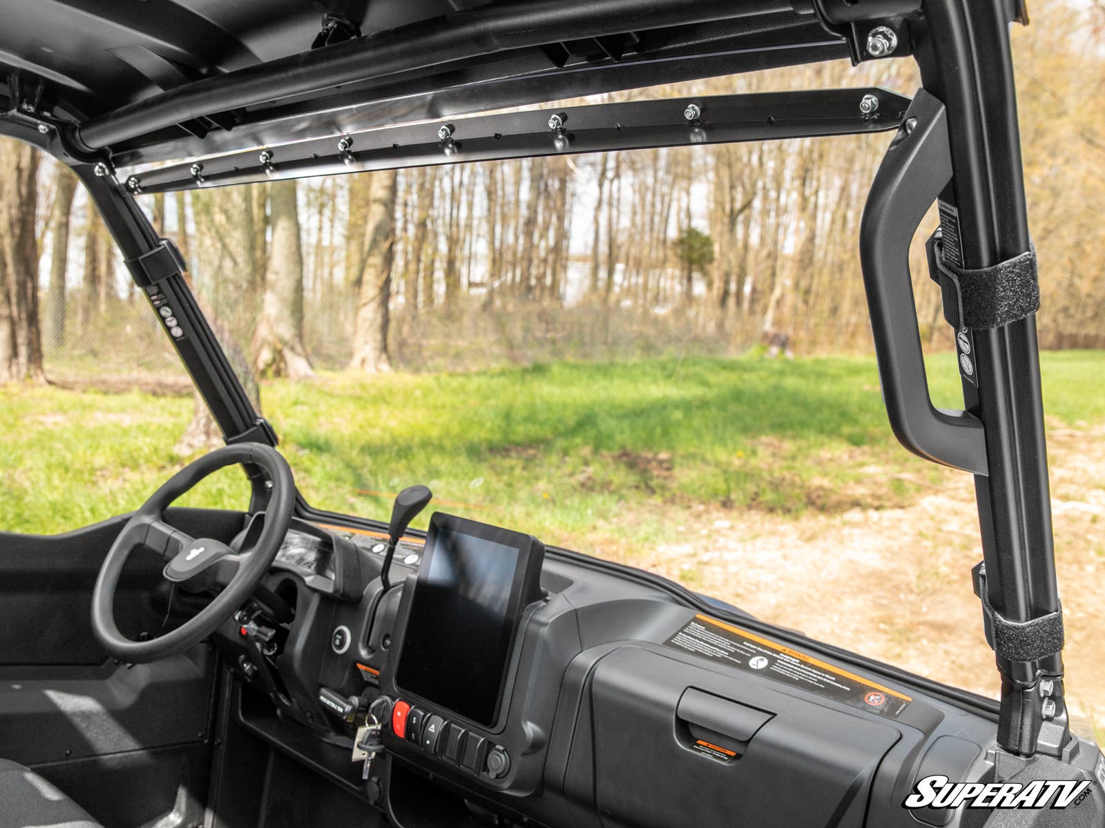 Photo of SuperATV Segway Fugleman UT10 Scratch-Resistant Full Windshield by SuperATV - Premium Windshields for UTVs / Side by Sides