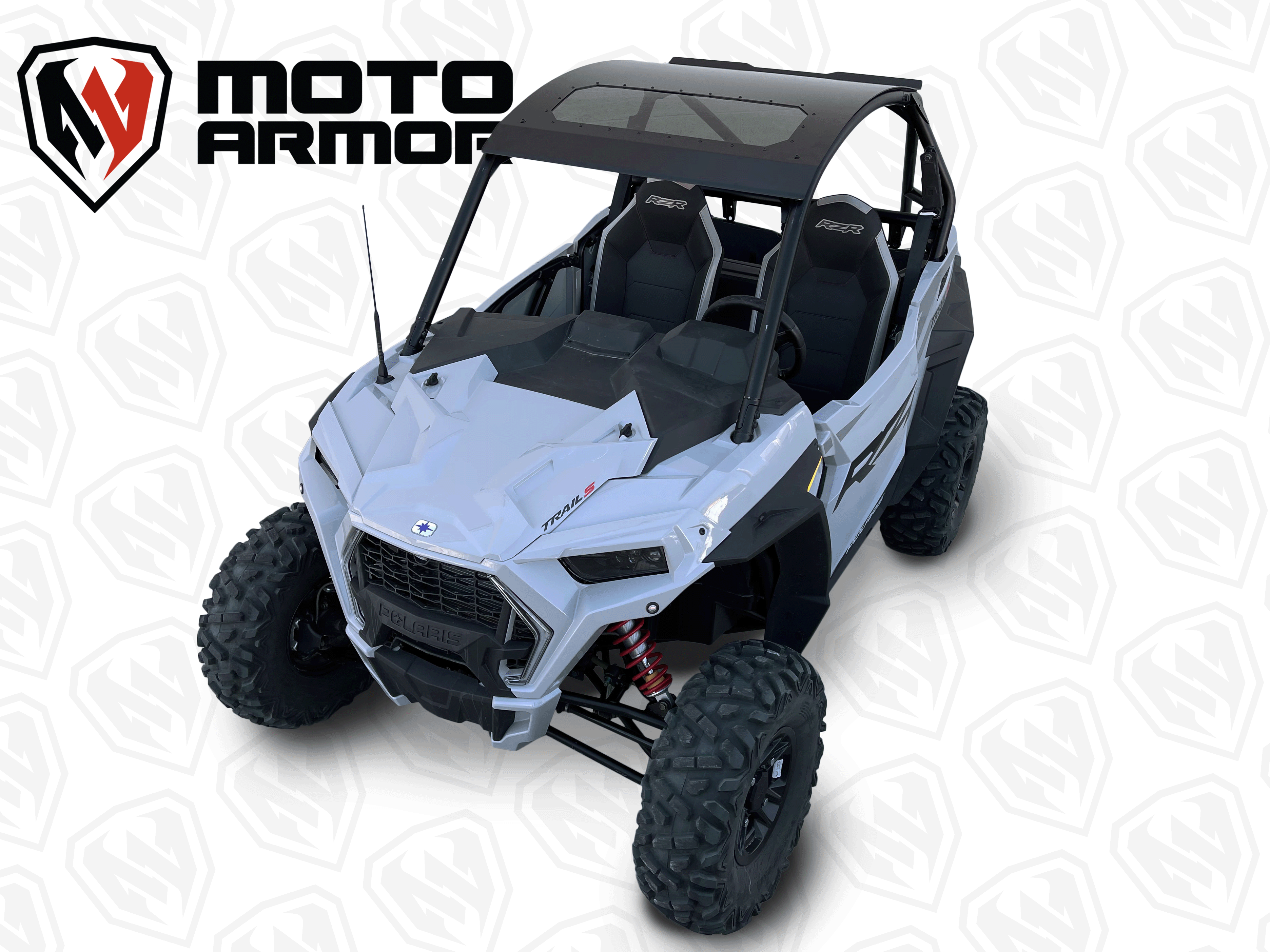 Photo of Polaris RZR Trail Aluminum Roof (With Sunroof) (2 Seat) by Moto Armor - Premium Roofs for UTVs / Side by Sides