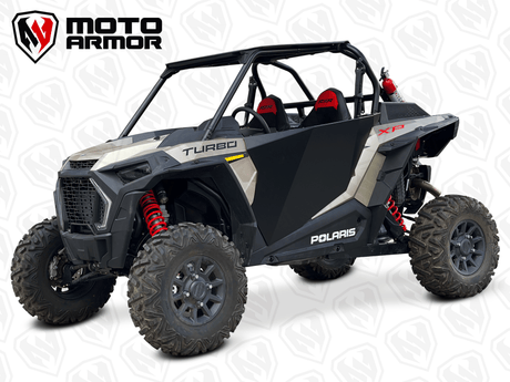 Photo of Aluminum Doors for RZR 2 Seat XP 1000, XP Turbo, and Turbo S by Moto Armor - Premium for UTVs / Side by Sides