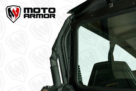 Photo of Rear Glass Window/Windshield for Can-Am Commander and Maverick Trail/Sport by Moto Armor - Premium for UTVs / Side by Sides
