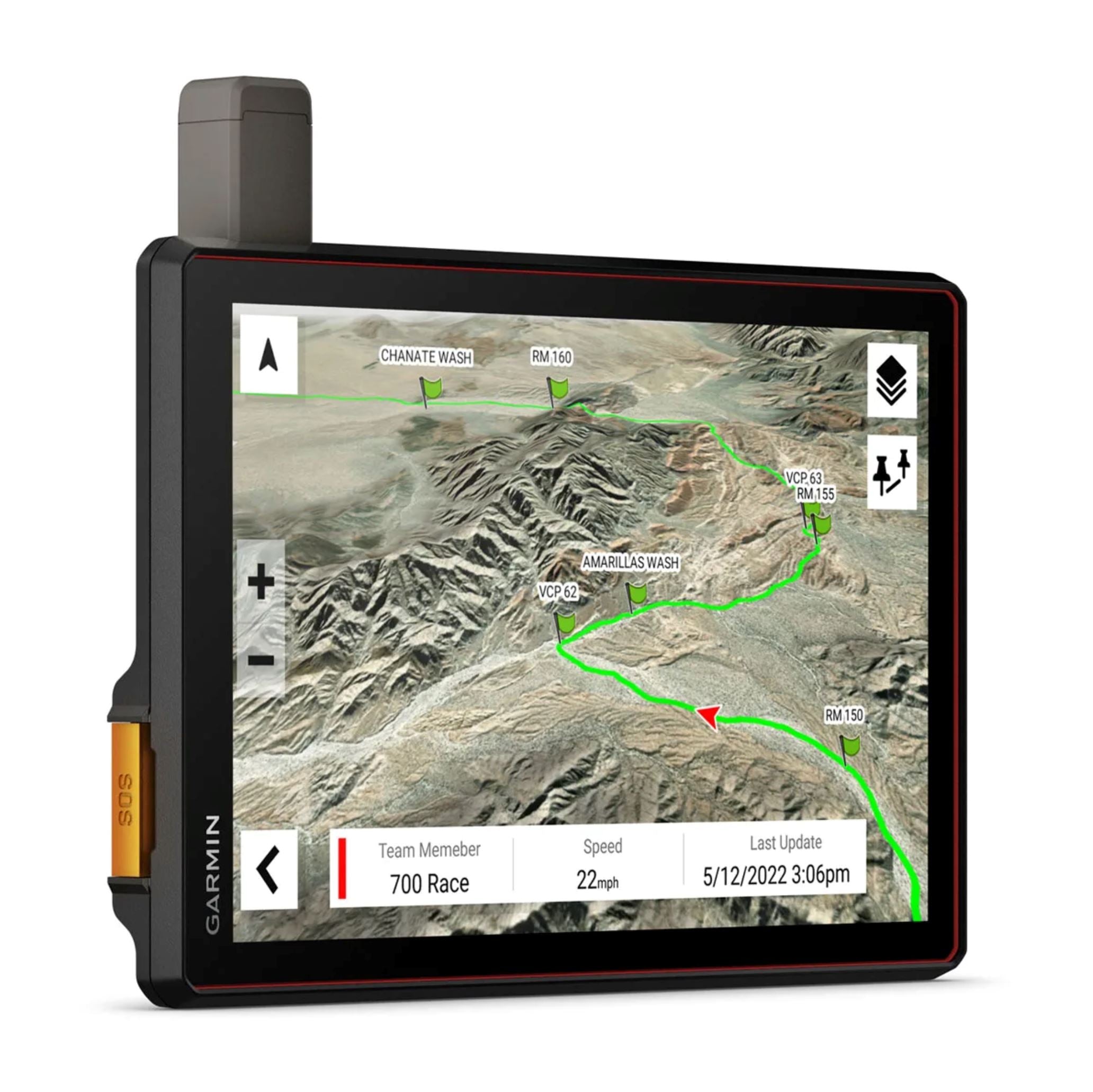 Photo of Garmin Tread XL - Baja Chase Edition - 10" Off-Road Chase Navigator by Rugged Radios - Premium for UTVs / Side by Sides