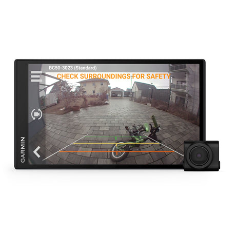 Photo of Garmin Wireless Backup Camera with License Plate Mount by Rugged Radios - Premium for UTVs / Side by Sides
