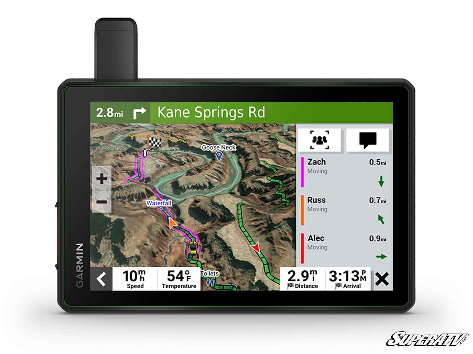 Photo of Garmin Garmin 8" Tread Powersports Navigator - SxS Edition by Garmin - Premium Communication for UTVs / Side by Sides
