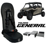 Photo of General 4 Rear Bump Seat w Console Delete Kit (2016-2025) by UTV Mountain Accessories - Premium Bump Seats for UTVs / Side by Sides