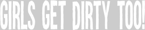 Photo of GGDT Decal 1.25"x6" by OFF-ROAD VIXENS CLOTHING CO. - Premium Decals for UTVs / Side by Sides
