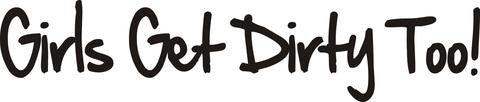 Photo of GGDT Decal 2.5" x 11.5" by OFF-ROAD VIXENS CLOTHING CO. - Premium Apparel & Accessories for UTVs / Side by Sides