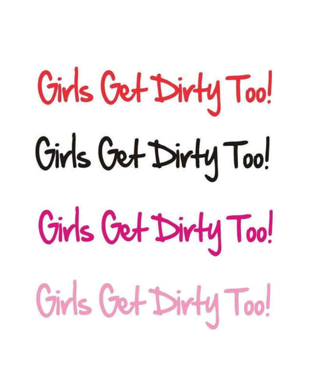 Photo of GGDT Decal 2.5" x 11.5" by OFF-ROAD VIXENS CLOTHING CO. - Premium Apparel & Accessories for UTVs / Side by Sides