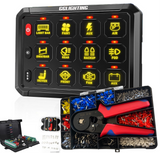 Photo of 12-Gang Switch Panel With RGB And Remote Control Bluetooth App by GGLighting - Premium for UTVs / Side by Sides