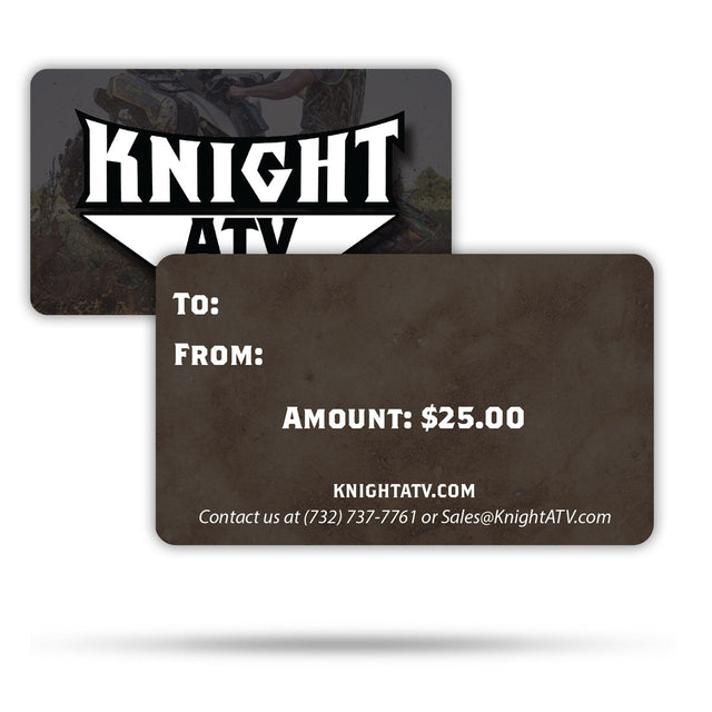 Photo of Knight ATV Gift Card by Knight ATV - Premium Gift Cards for UTVs / Side by Sides