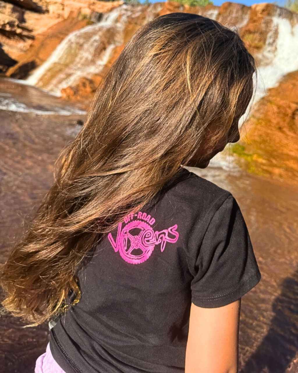 Photo of Girls Black Hollywood by OFF-ROAD VIXENS CLOTHING CO. - Premium Youth for UTVs / Side by Sides