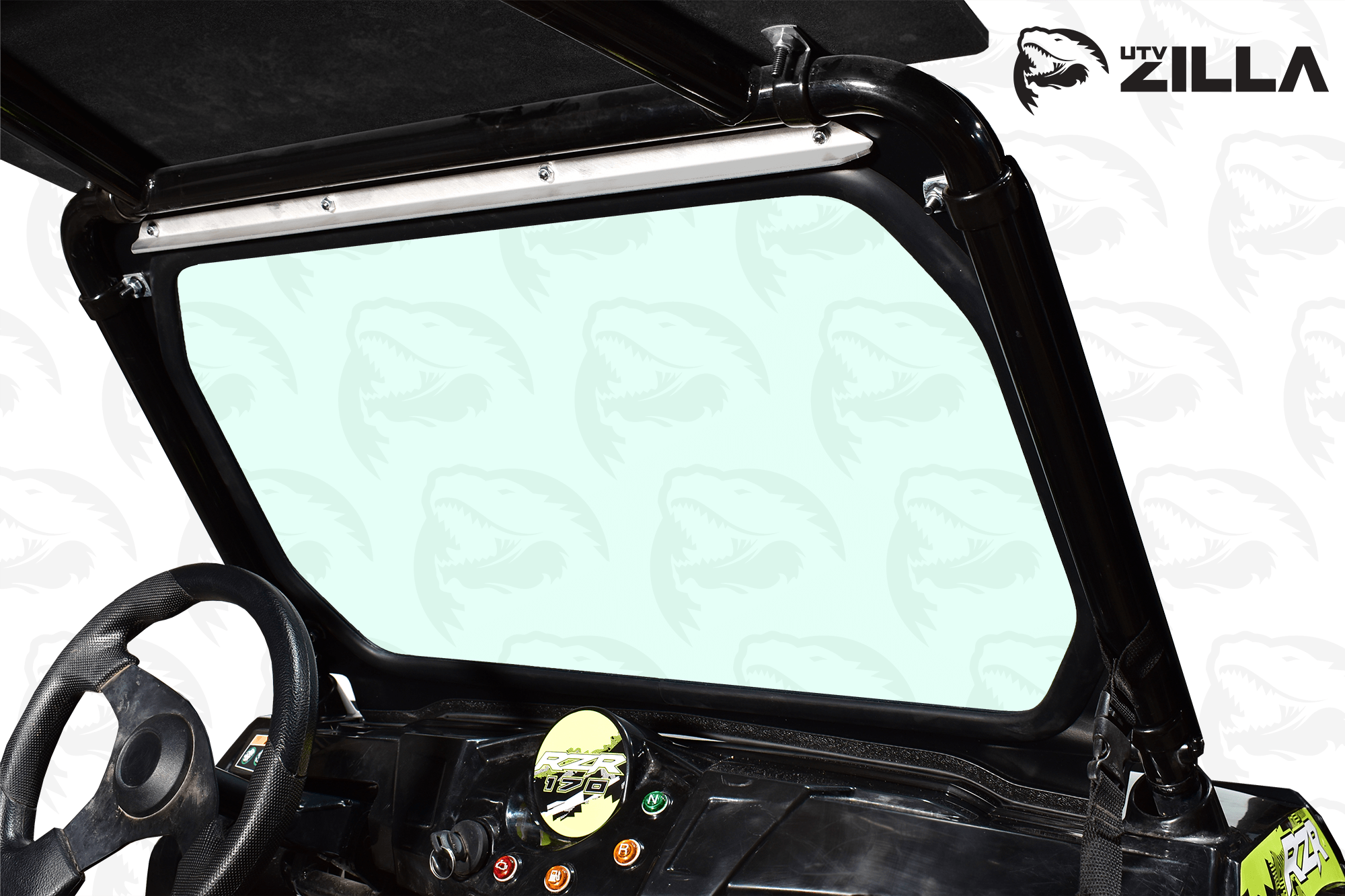 Photo of RZR 170 Full Glass Windshield by UTVZILLA - Premium for UTVs / Side by Sides