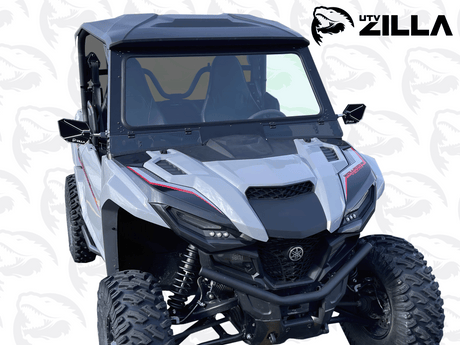 Photo of Yamaha Rmax 1000 Glass Windshield, Wolverine by UTVZILLA - Premium for UTVs / Side by Sides