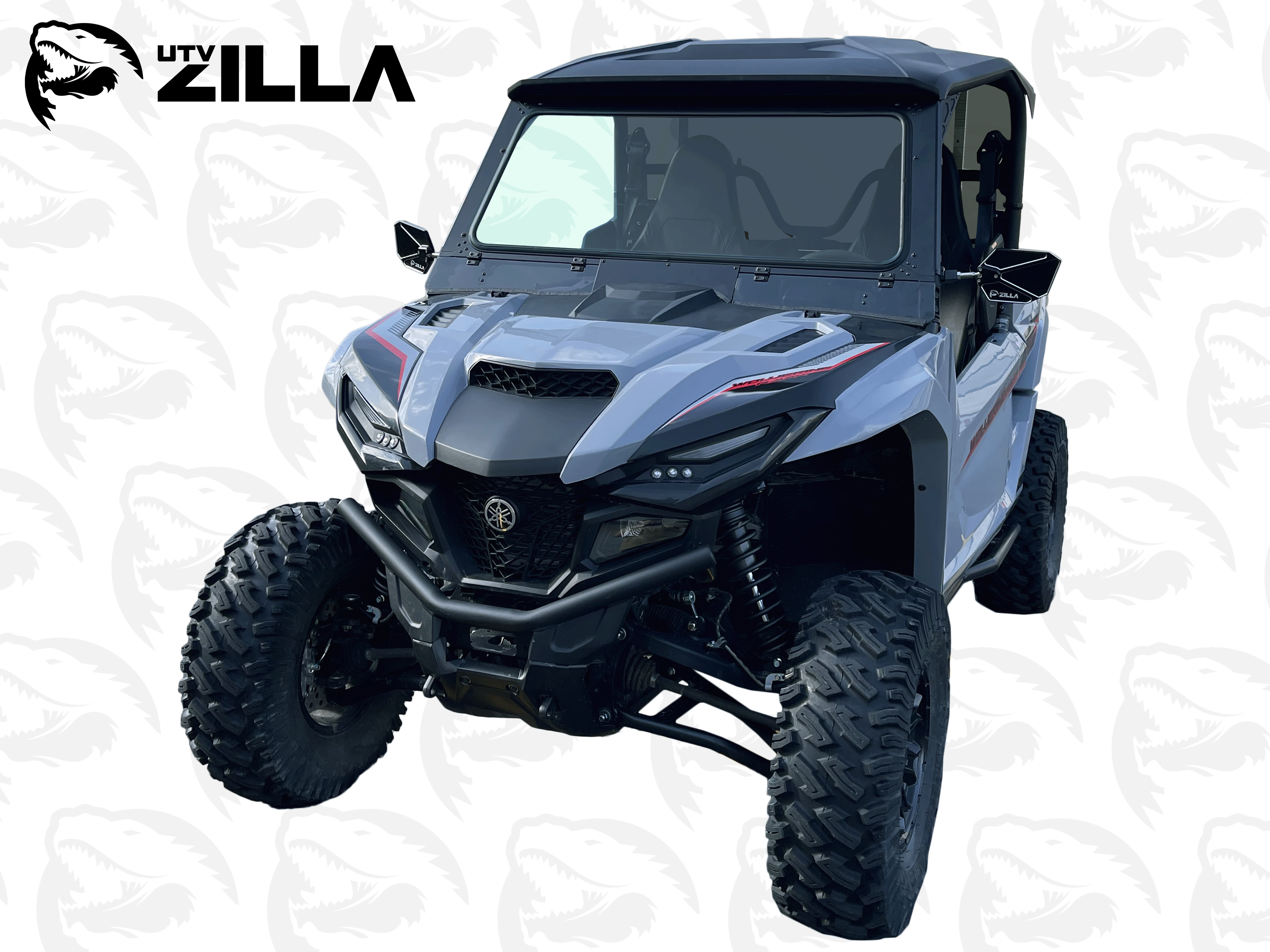 Photo of Yamaha Rmax 1000 Glass Windshield, Wolverine by UTVZILLA - Premium for UTVs / Side by Sides