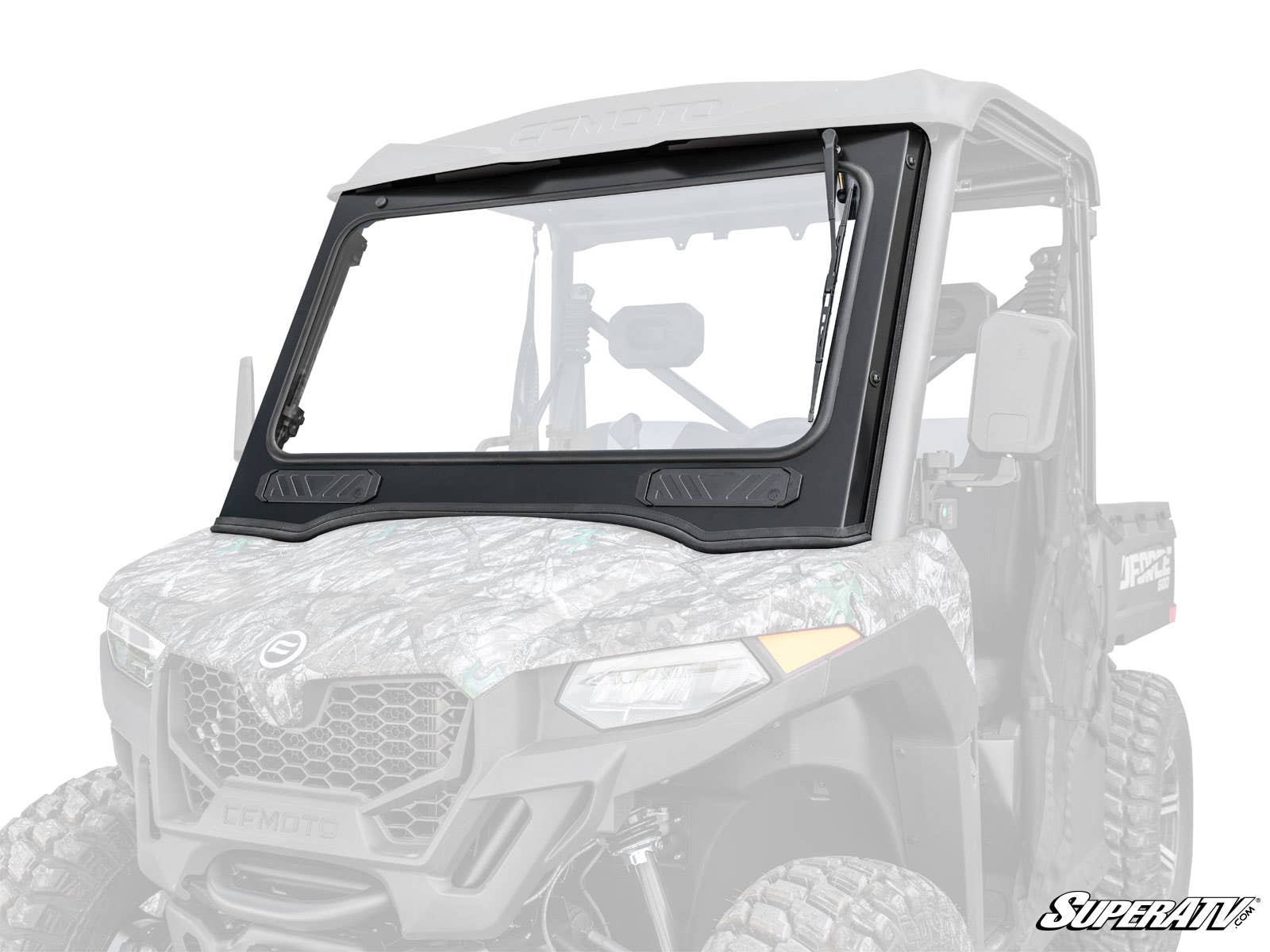 Photo of SuperATV CFMOTO UForce 600 Glass Windshield by SuperATV - Premium Windshields for UTVs / Side by Sides