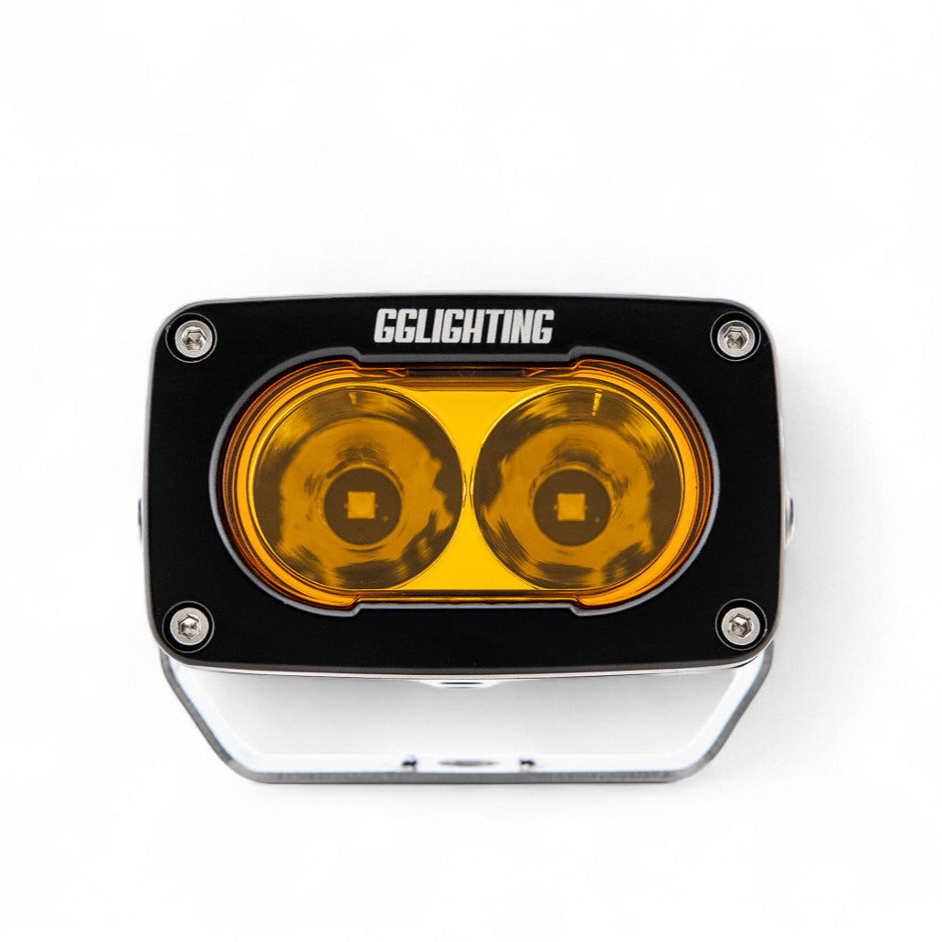 Photo of GP10 Spot Offroad LED Pod Amber by GGLighting - Premium for UTVs / Side by Sides