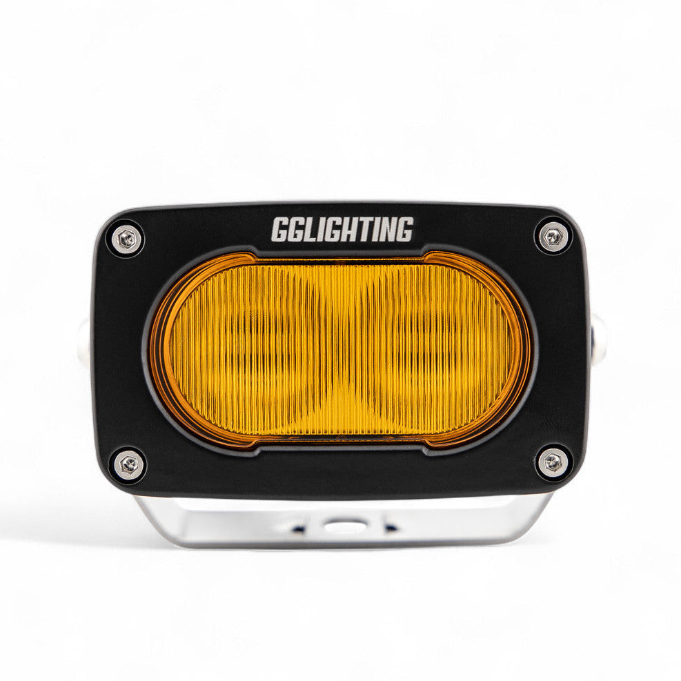 Photo of GP10 Flood Offroad LED Pod Amber by GGLighting - Premium for UTVs / Side by Sides