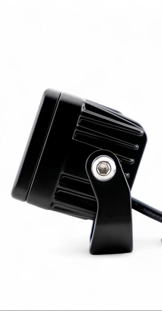 Photo of GP5 Single LED Pod Light Amber + Free Clear Lens by GGLighting - Premium for UTVs / Side by Sides