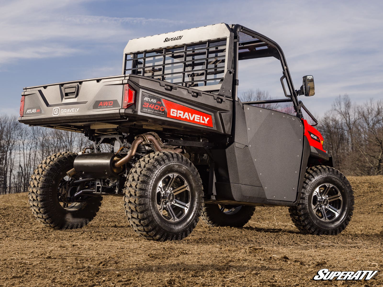 Photo of SuperATV Gravely Atlas JSV Headache Cargo Rack by SuperATV - Premium Mounts for UTVs / Side by Sides