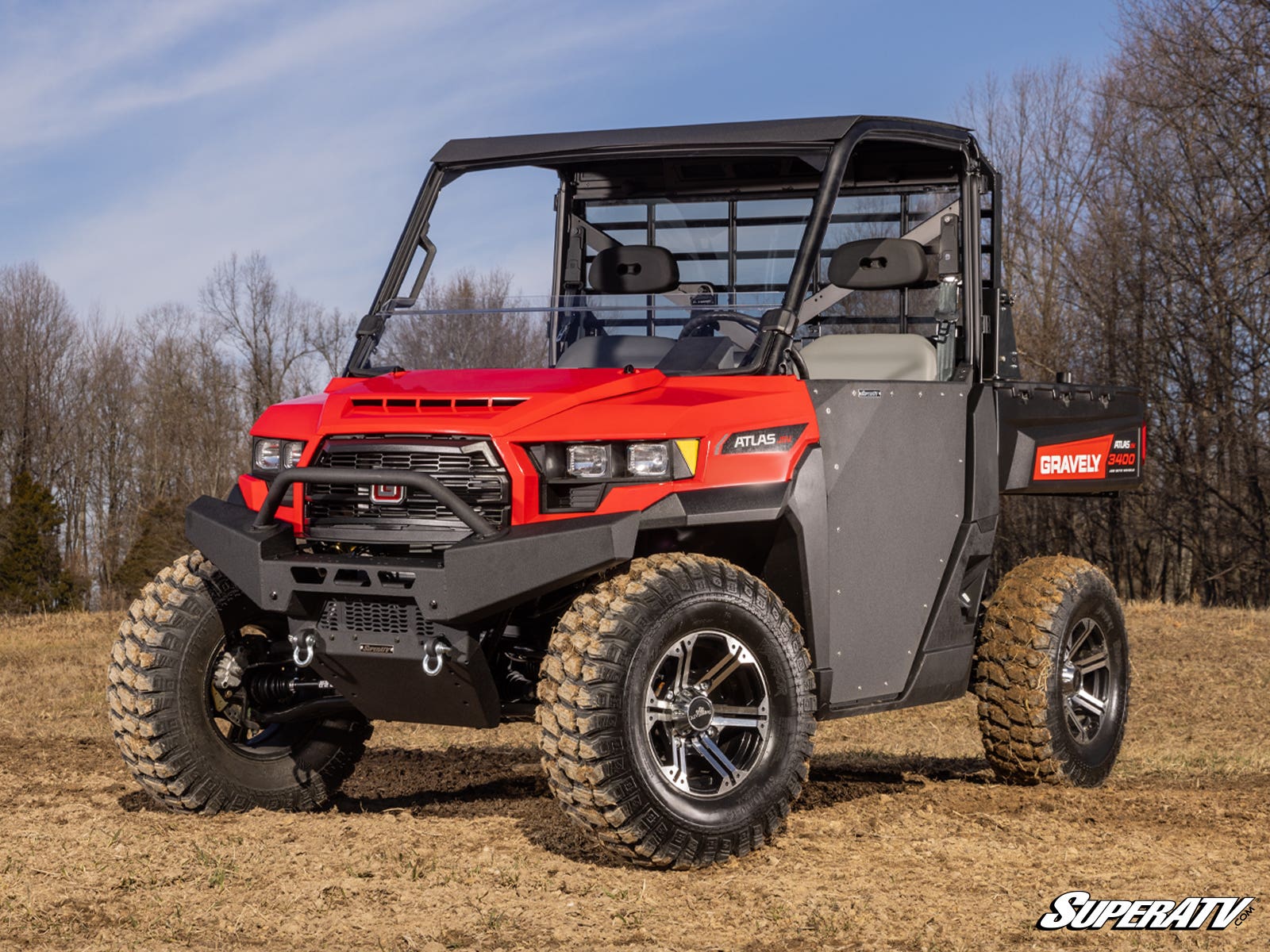 Photo of SuperATV Gravely Atlas JSV High-Clearance 2" Forward Offset A-Arms by SuperATV - Premium A-Arms & Control Arms for UTVs / Side by Sides