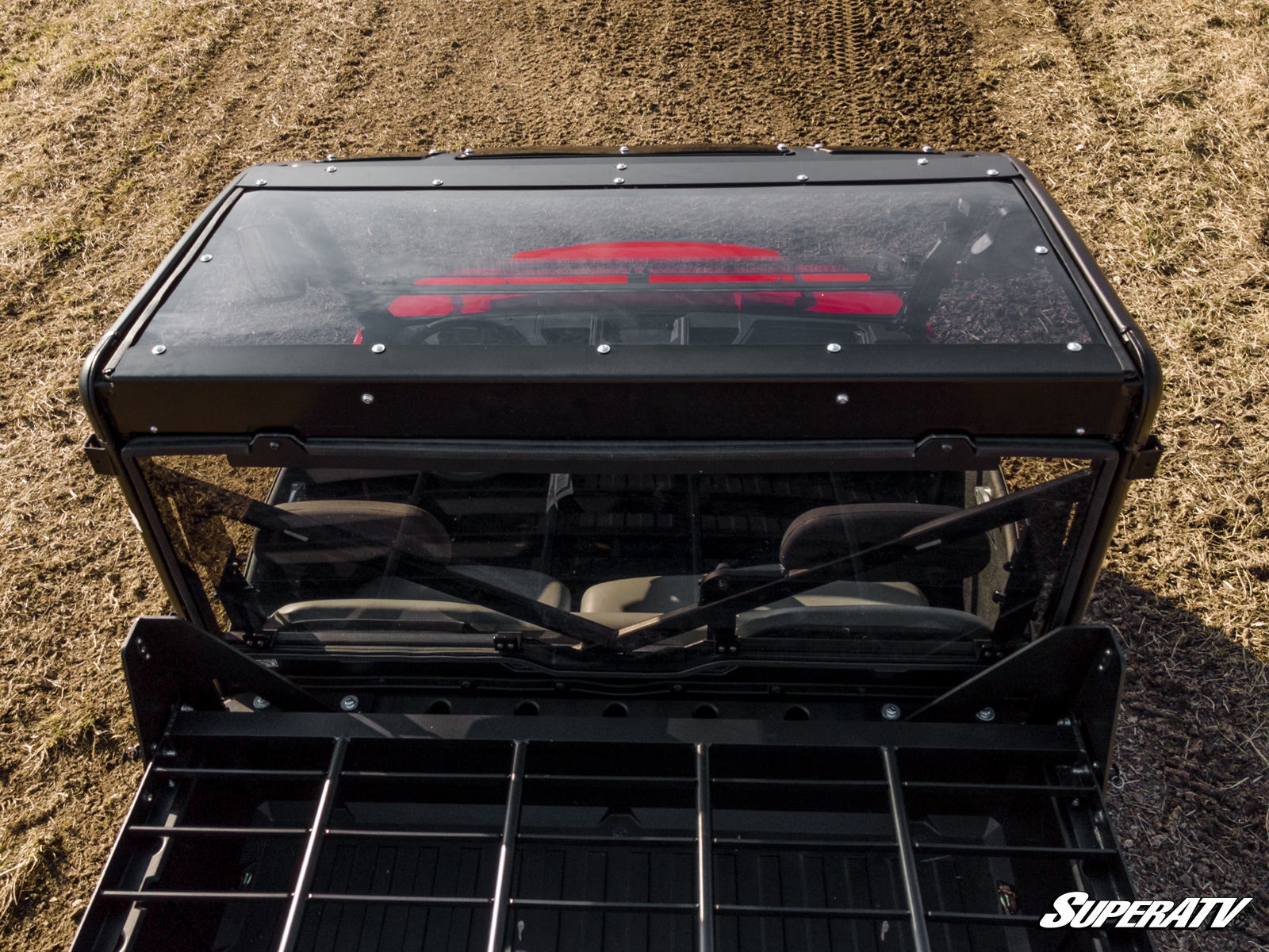 Photo of SuperATV Gravely Atlas JSV 3400 Tinted Roof by SuperATV - Premium Roofs for UTVs / Side by Sides