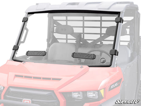 Photo of SuperATV Gravely Atlas Vented Full Windshield by SuperATV - Premium Windshields for UTVs / Side by Sides