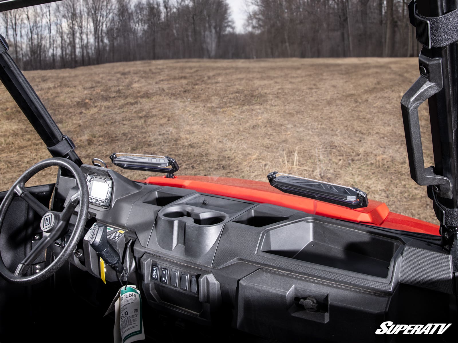 Photo of SuperATV Gravely Atlas Vented Full Windshield by SuperATV - Premium Windshields for UTVs / Side by Sides