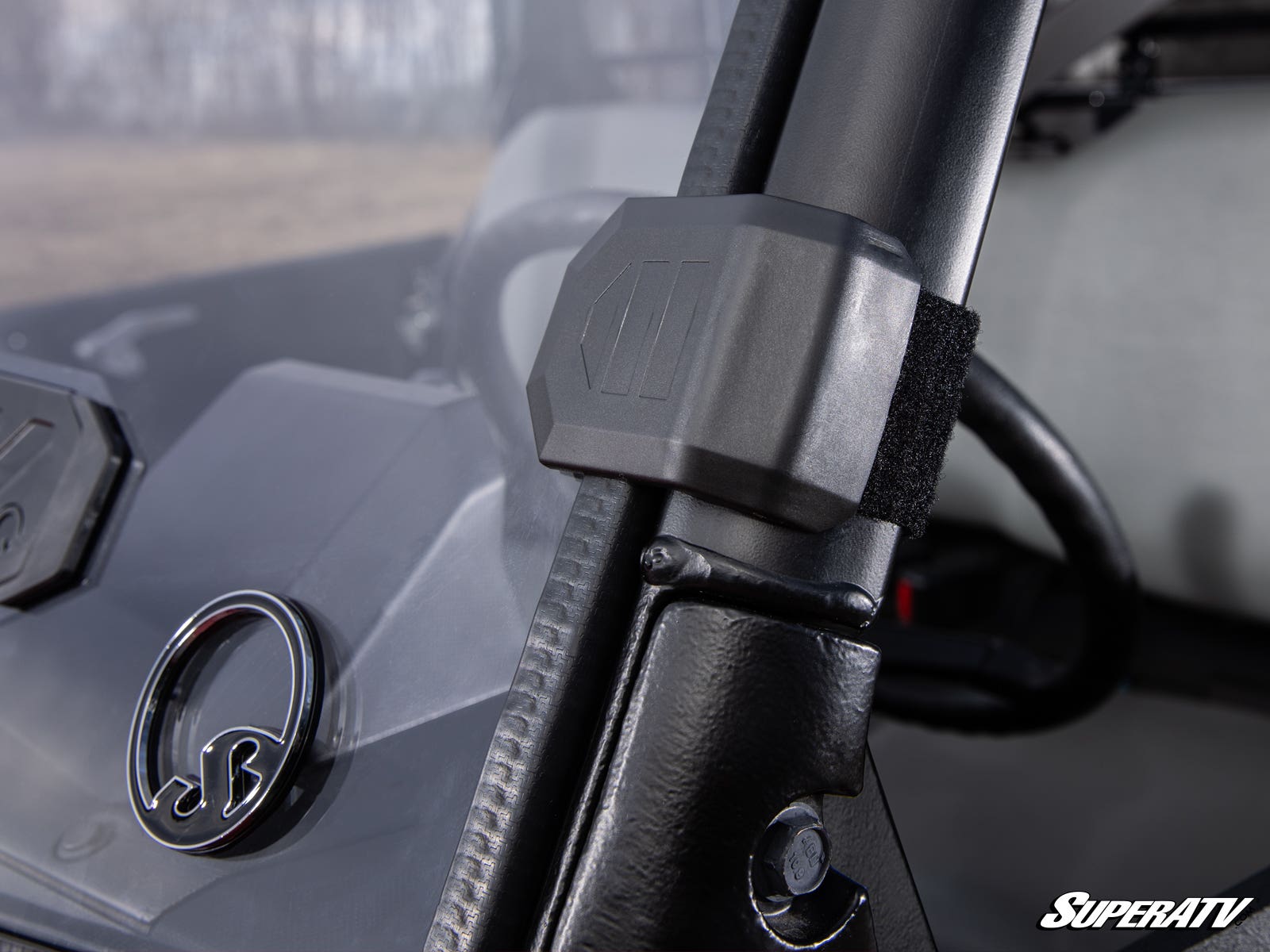 Photo of SuperATV Gravely Atlas Vented Full Windshield by SuperATV - Premium Windshields for UTVs / Side by Sides