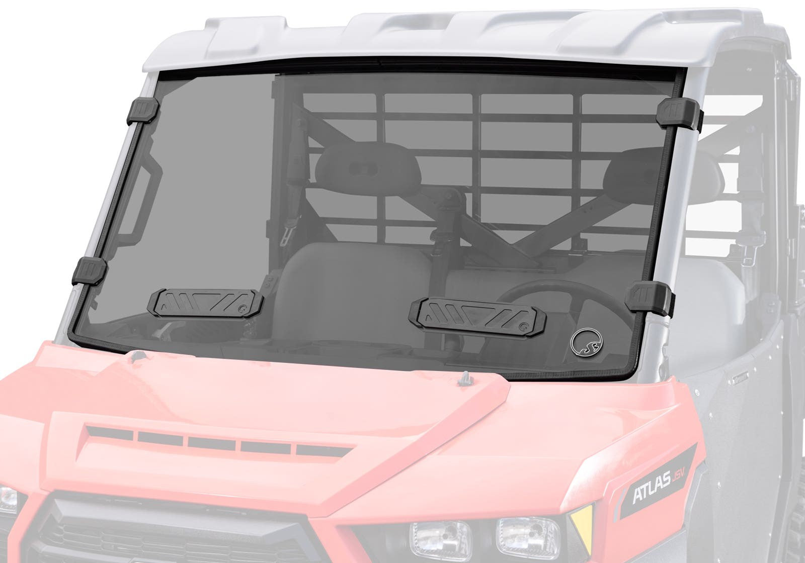 Gravely Atlas JSV Scratch-Resistant Vented Full Windshield