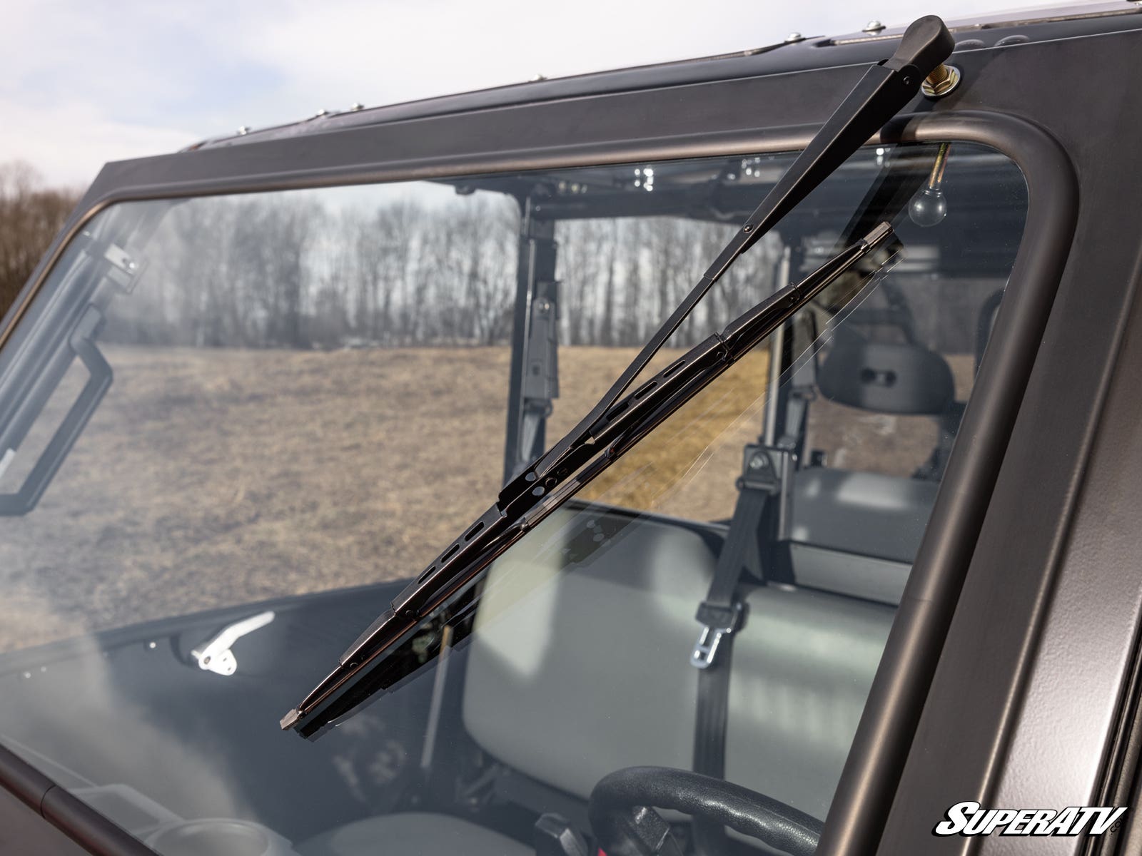 Photo of SuperATV Gravely Atlas JSV Glass Windshield by SuperATV - Premium Windshields for UTVs / Side by Sides