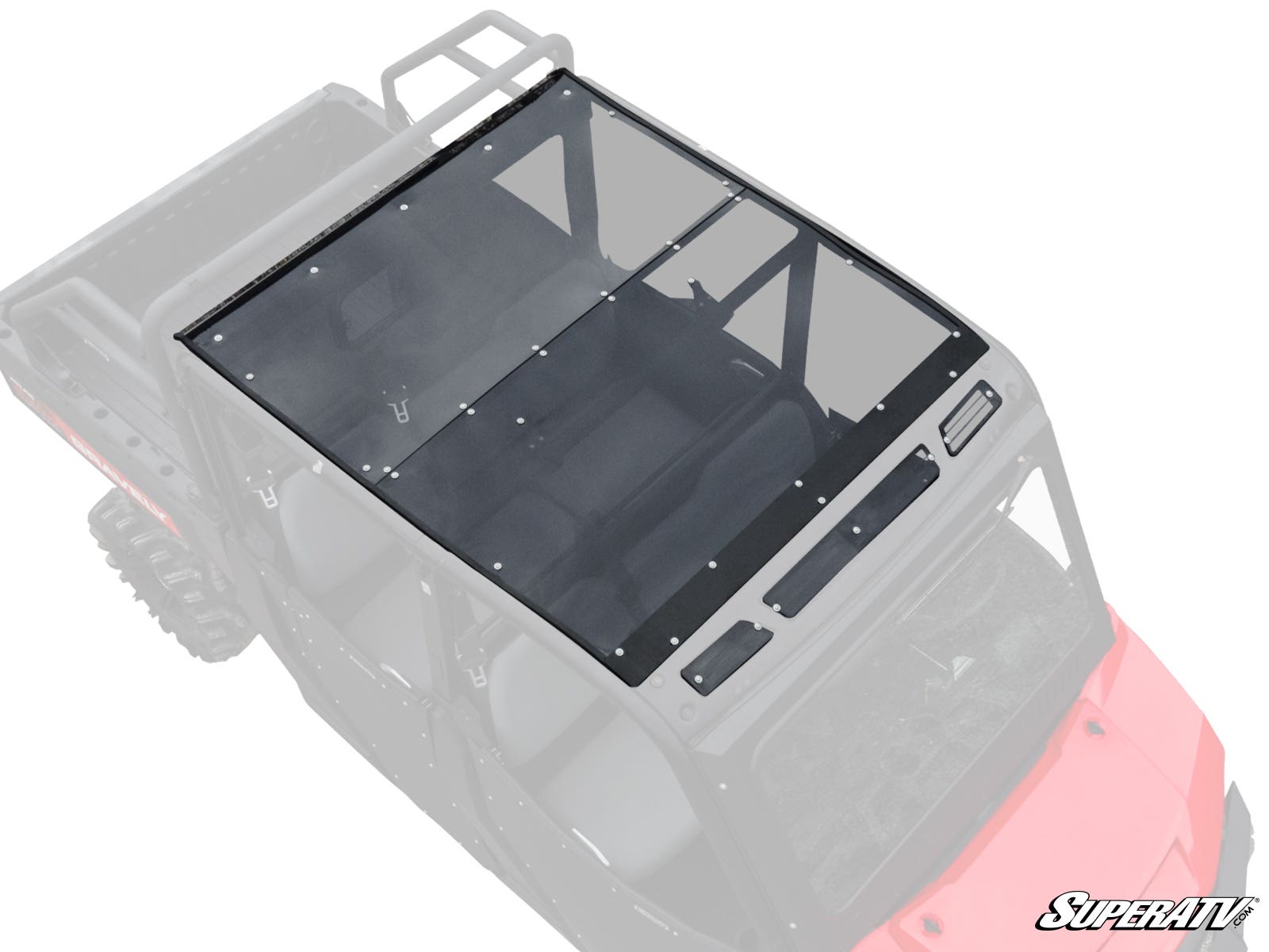Photo of SuperATV Gravely Atlas JSV 6400 Tinted Roof by SuperATV - Premium Roofs for UTVs / Side by Sides
