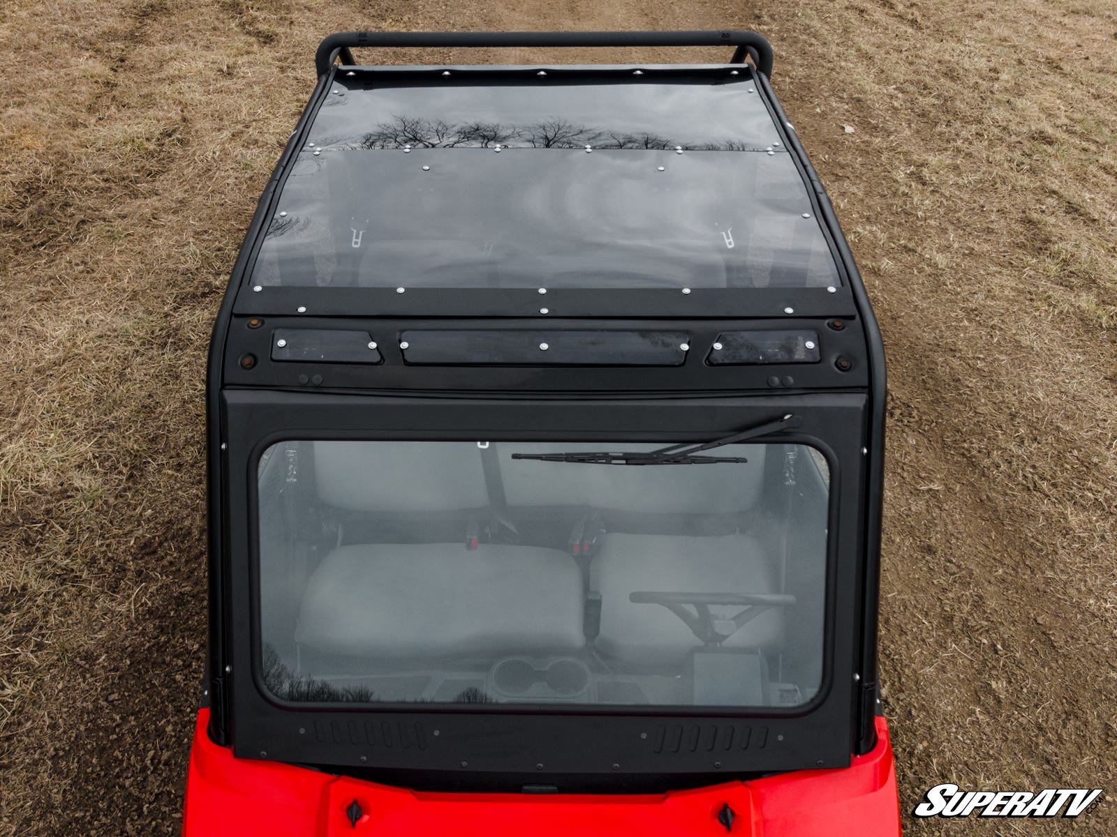 Photo of SuperATV Gravely Atlas JSV 6400 Tinted Roof by SuperATV - Premium Roofs for UTVs / Side by Sides
