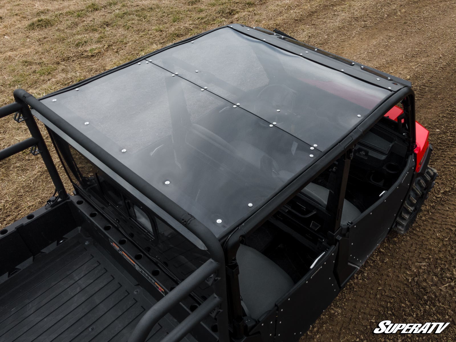 Photo of SuperATV Gravely Atlas JSV 6400 Tinted Roof by SuperATV - Premium Roofs for UTVs / Side by Sides