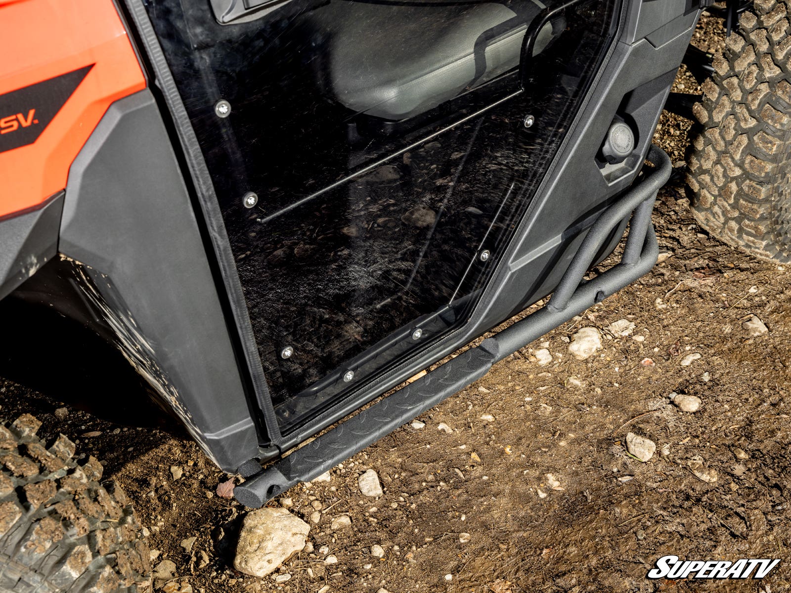 Photo of SuperATV Gravely Atlas 3400 JSV Heavy-Duty Nerf Bars by SuperATV - Premium Nerf Bars for UTVs / Side by Sides