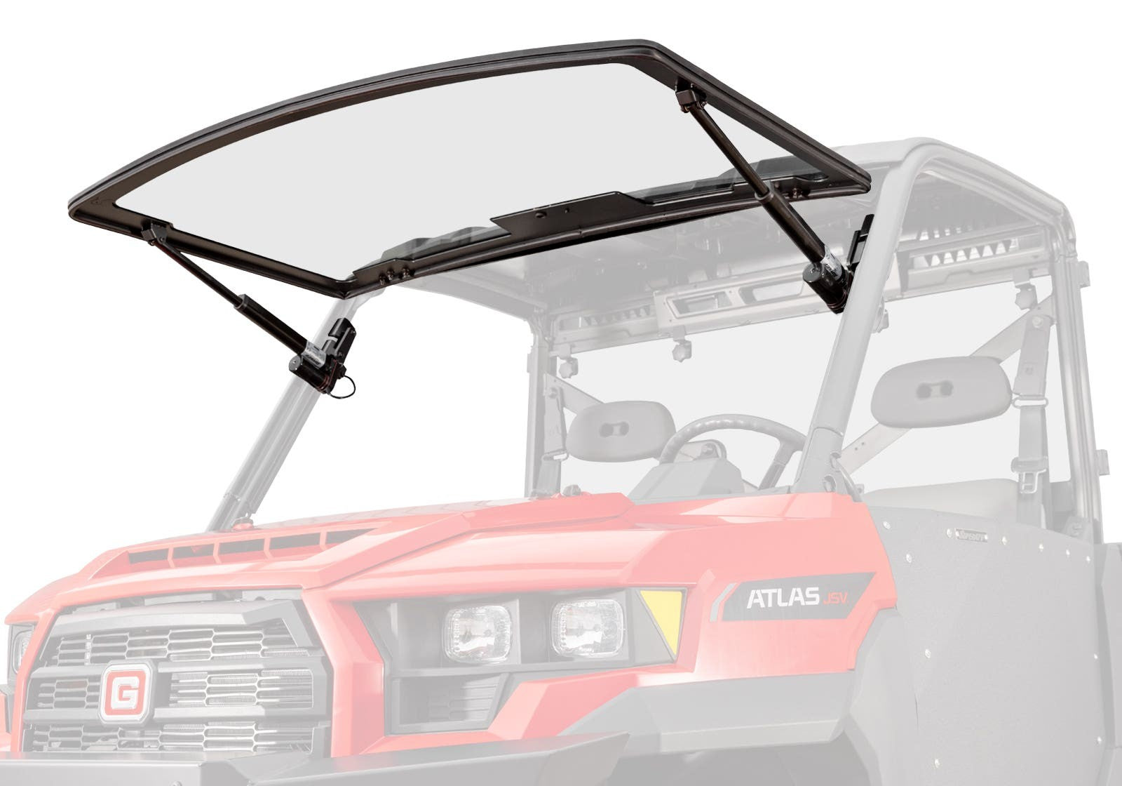 Gravely Atlas JSV MaxDrive Power Flip Glass Windshield