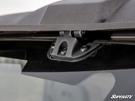 Photo of SuperATV Gravely Atlas JSV MaxDrive Power Flip Glass Windshield by SuperATV - Premium Windshields for UTVs / Side by Sides
