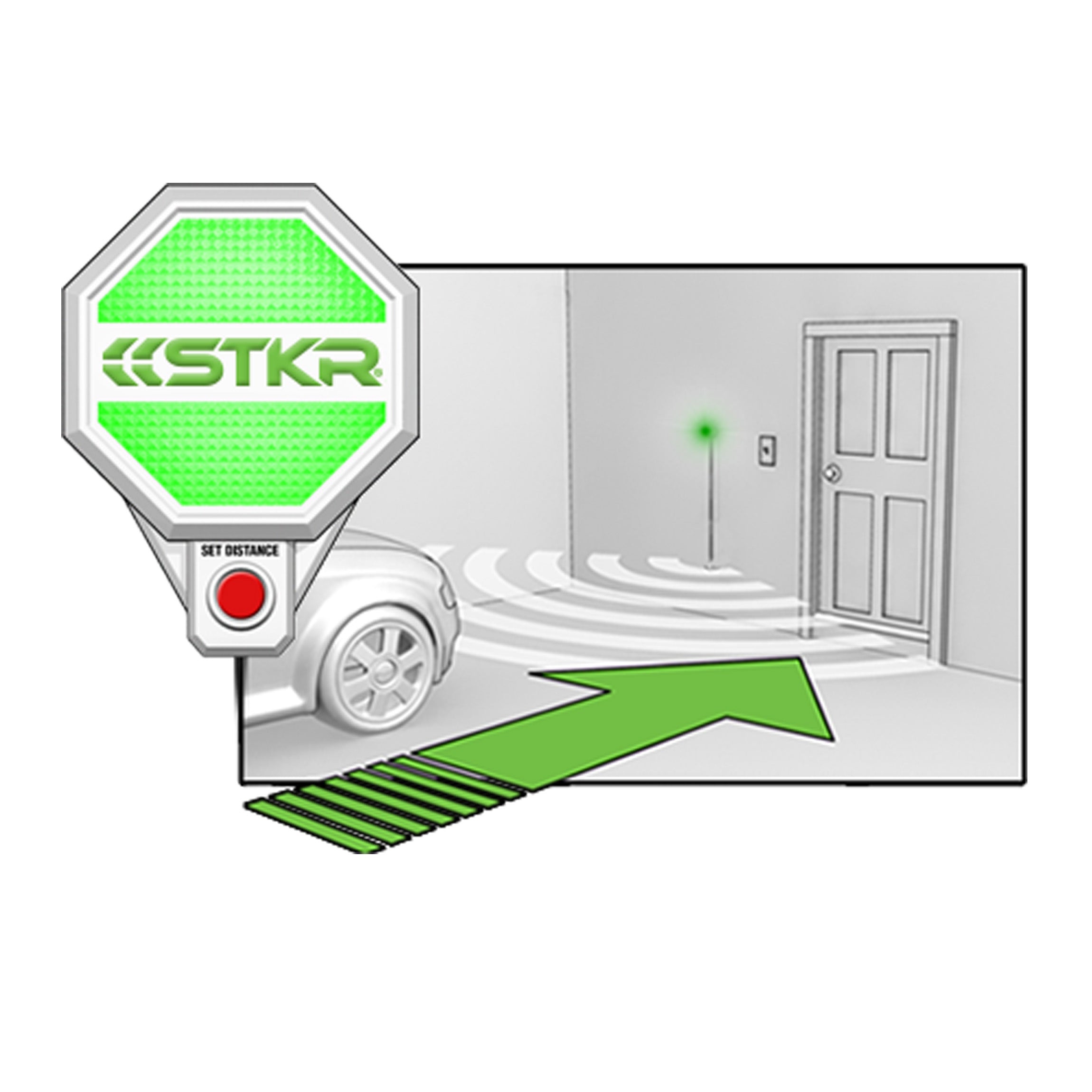 Photo of Adjustable Garage Parking Sensor LT by STKR Concepts - Premium Sensors for UTVs / Side by Sides