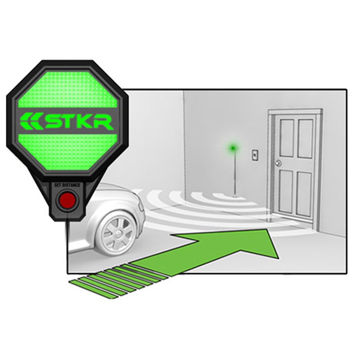 Photo of Adjustable Garage Parking Sensor by STKR Concepts - Premium Garage Parking Assist for UTVs / Side by Sides