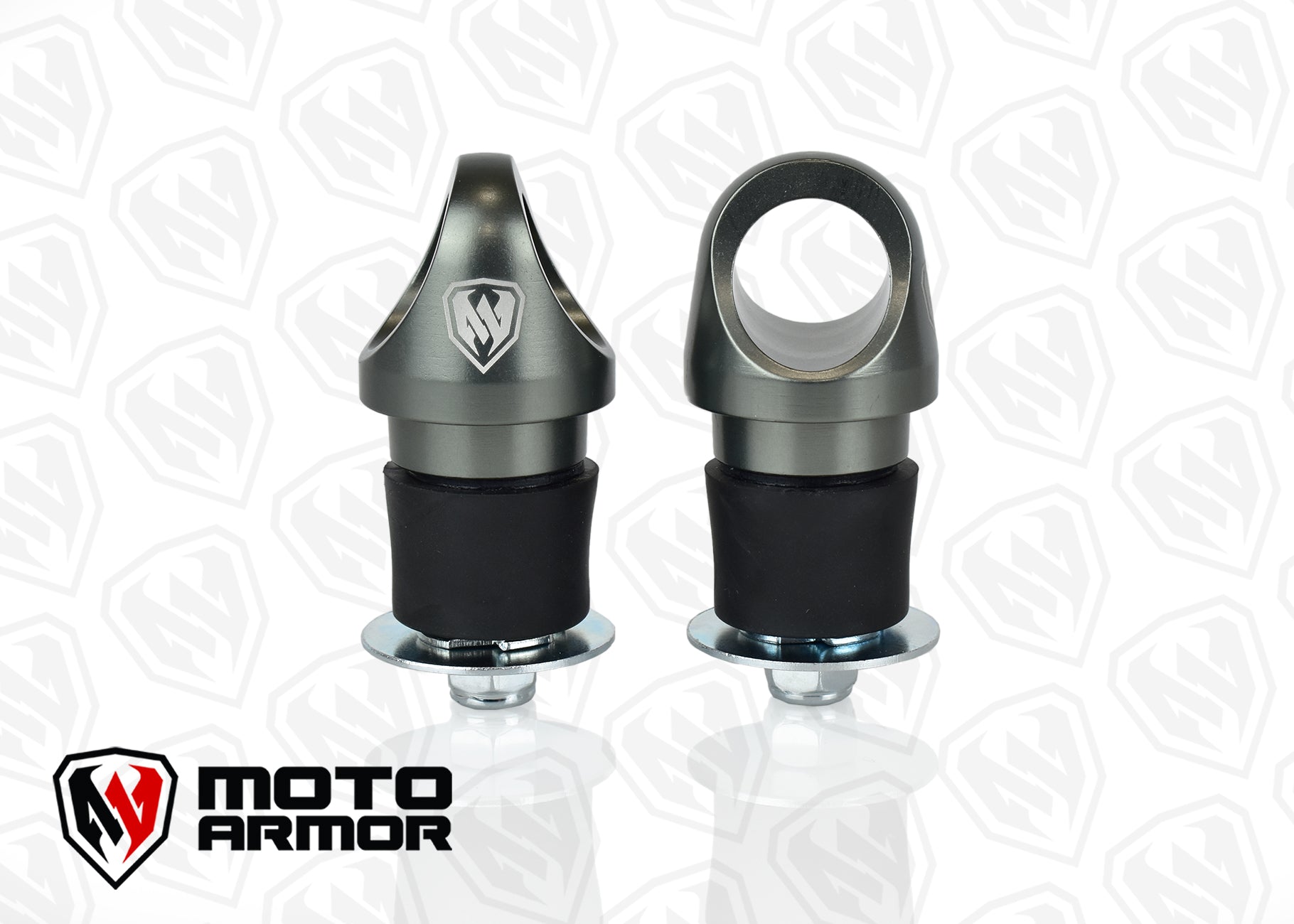 Photo of Billet Turn Lock Anchors for Polaris Lock and Ride holes (Set of 2) by Moto Armor - Premium for UTVs / Side by Sides