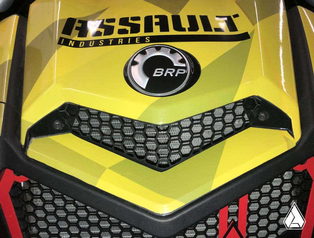 Photo of Assault Industries Honeycomb Bonnet Grill (Fits: Canam Maverick X3) by Assault Industries - Premium Grilles for UTVs / Side by Sides