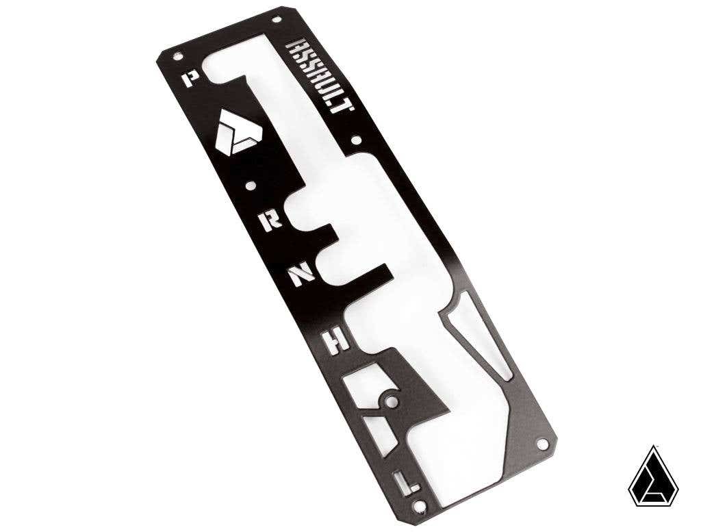 Photo of Assault Industries Shifter Gate Panel Kit (Fits: Can Am Maverick X3) by Assault Industries - Premium Shifters & Shift Knobs for UTVs / Side by Sides