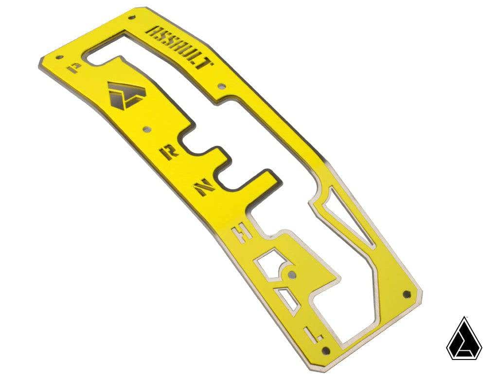 Photo of Assault Industries Shifter Gate Panel Kit (Fits: Can Am Maverick X3) by Assault Industries - Premium Shifters & Shift Knobs for UTVs / Side by Sides