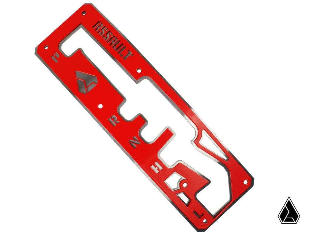 Photo of Assault Industries Shifter Gate Panel Kit (Fits: Can Am Maverick X3) by Assault Industries - Premium Shifters & Shift Knobs for UTVs / Side by Sides