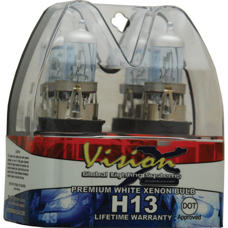 Photo of Superwhite Fog Bulb Set H13 Hi/Low 60/55 Watt by Vision X Off-Road - Premium Head Lights for UTVs / Side by Sides