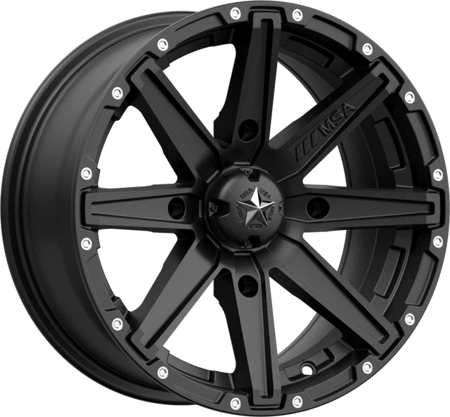 Photo of MSA M33 Clutch Wheel - Satin Black by MSA Offroad Wheels - Premium for UTVs / Side by Sides