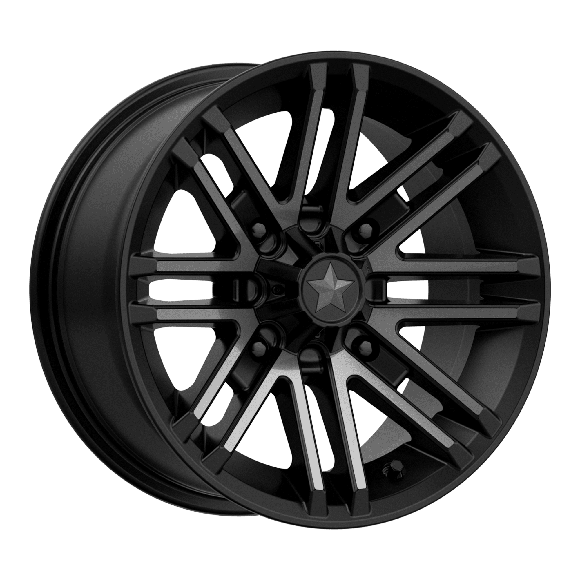 Photo of MSA M40 Rogue - Satin Black Titanium Tint by MSA Offroad Wheels - Premium for UTVs / Side by Sides