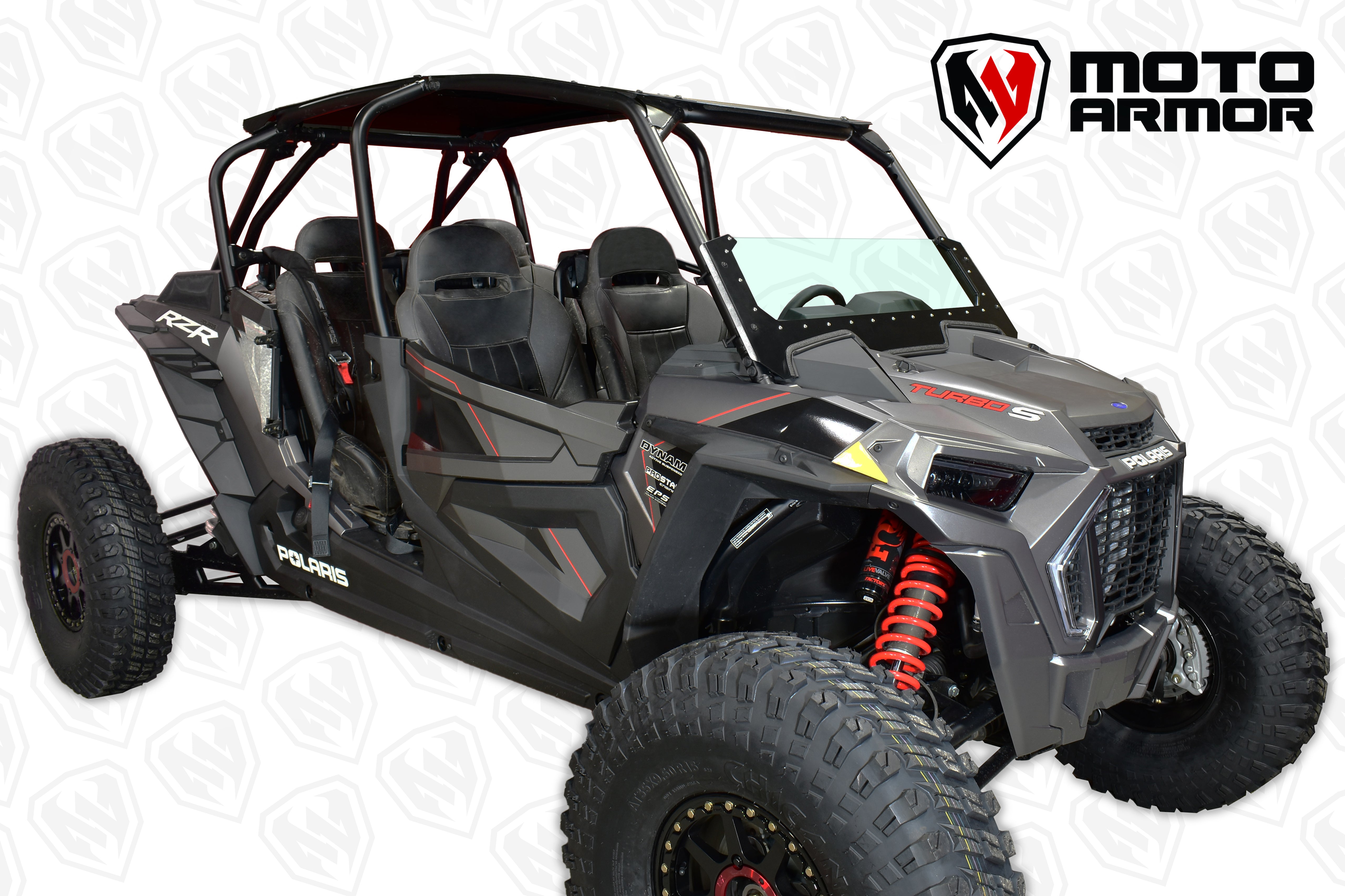 Photo of RZR 2019+ Glass Half Windshield by Moto Armor - Premium for UTVs / Side by Sides