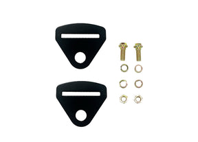 Pair of UTV harness mounting-point plates