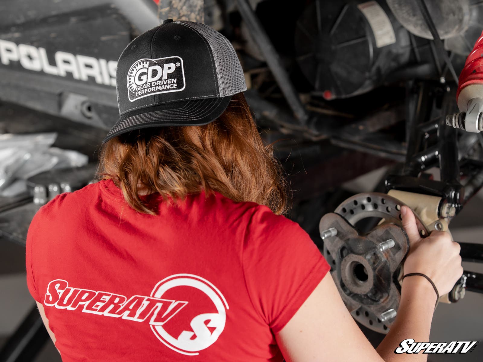 Photo of SuperATV GDP Trucker Hat by SuperATV - Premium Apparel & Accessories for UTVs / Side by Sides